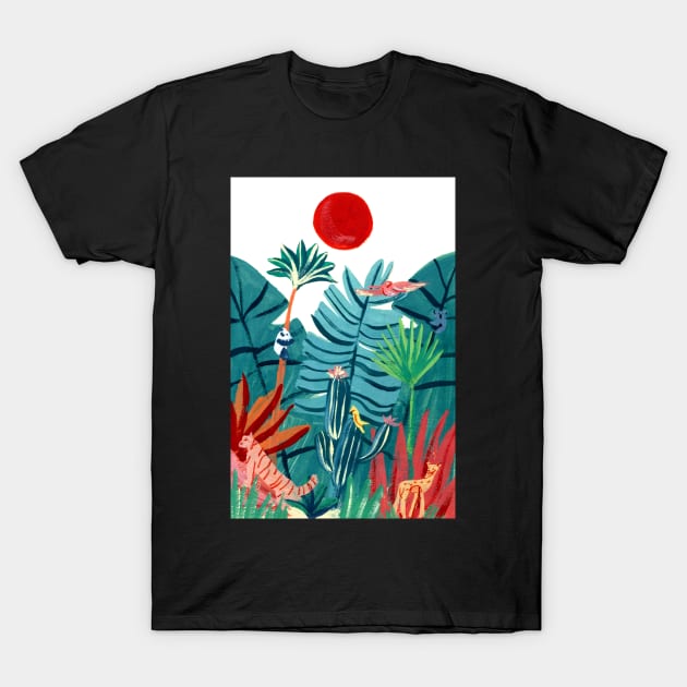 Jungle T-Shirt by juliealex